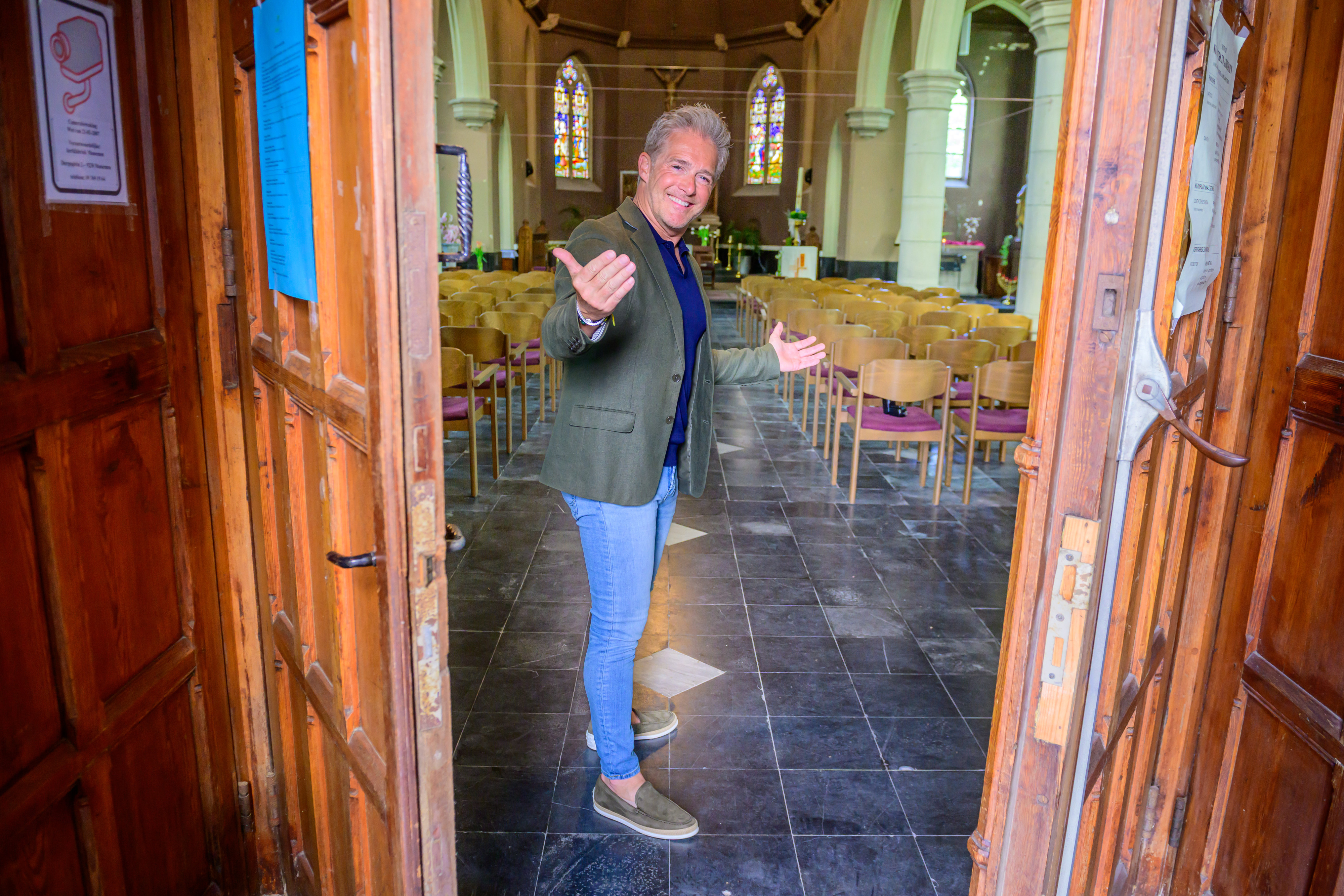 Christoff in de kerk van Wetteren.