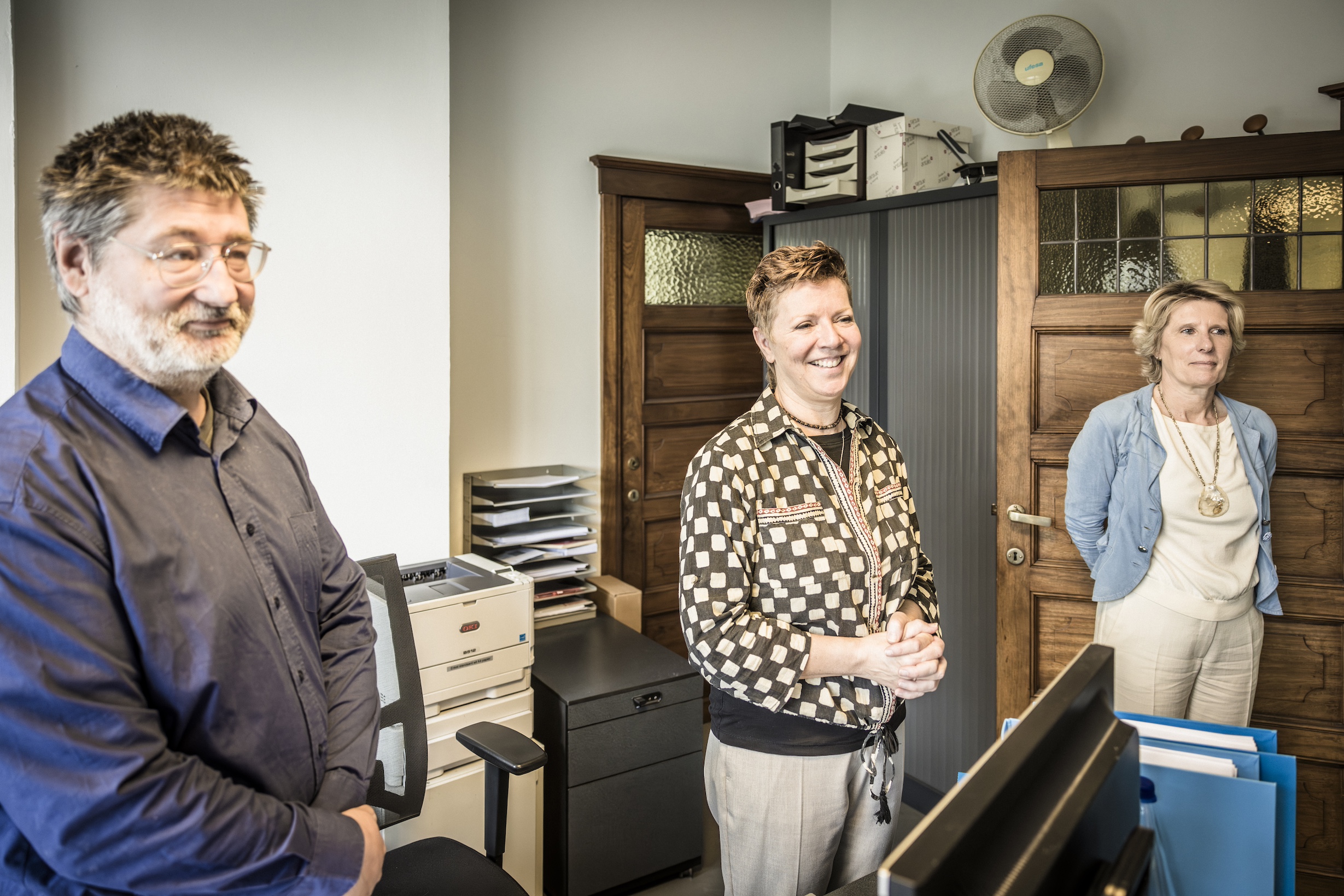 Even langs bij de boekhouding met verantwoordelijke Marleen Hellinx. Even langs bij de boekhouding.