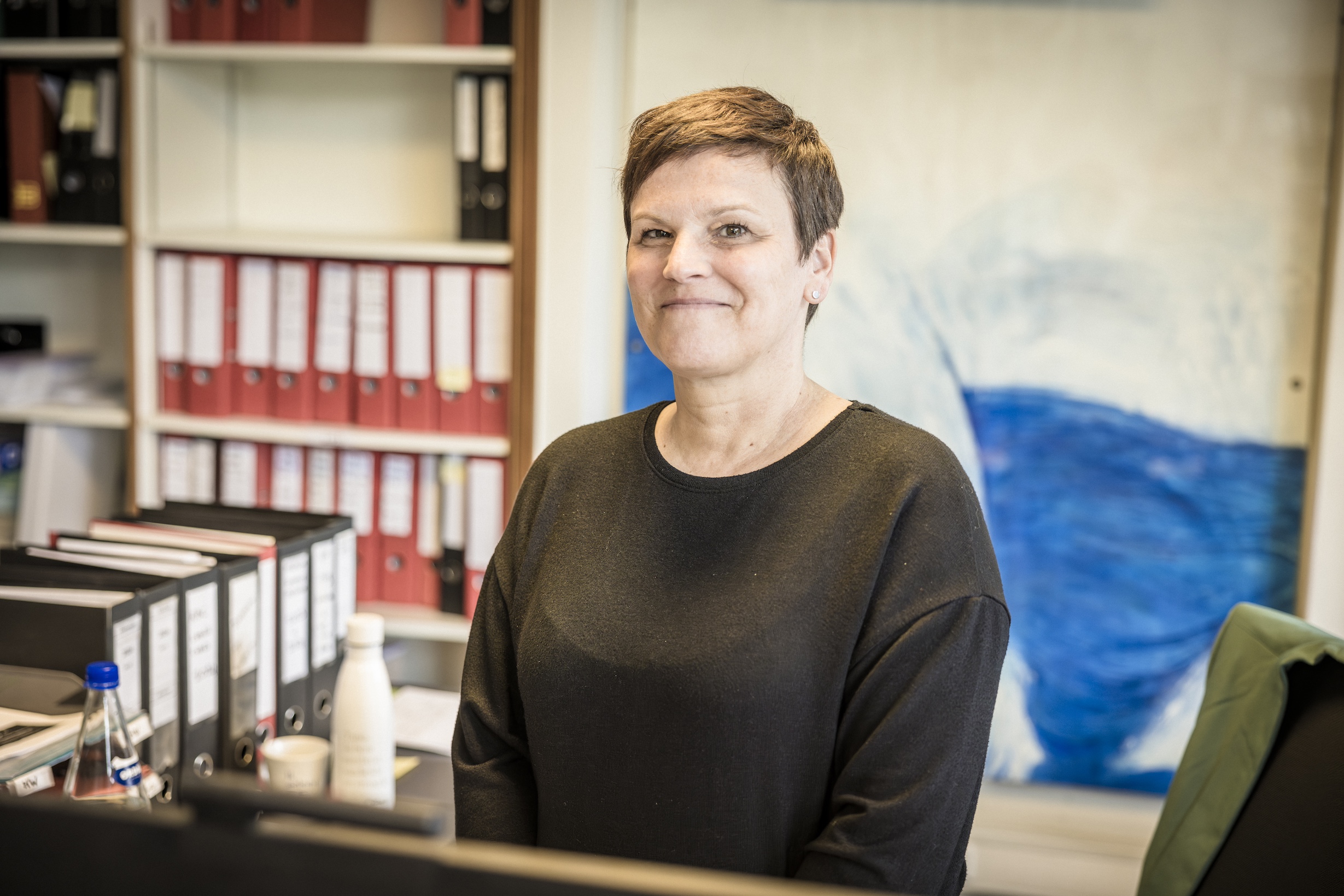 Medewerkster boekhouding Tania. Medewerkster boekhouding Tania.