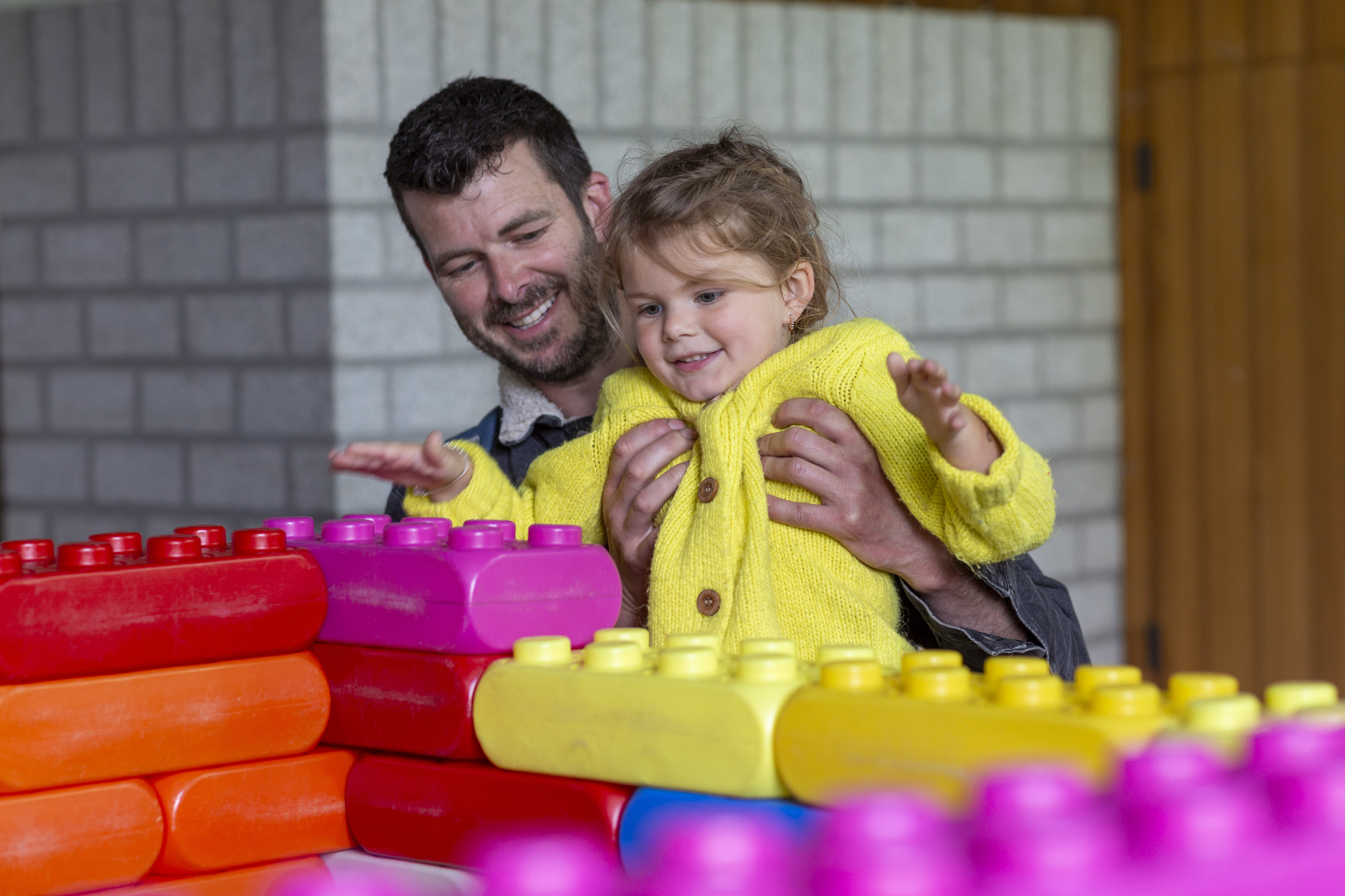 In Herentals konden kinderen aan de slag gaan met Lego-blokken. In Herentals konden kinderen aan de slag gaan met Lego-blokken.