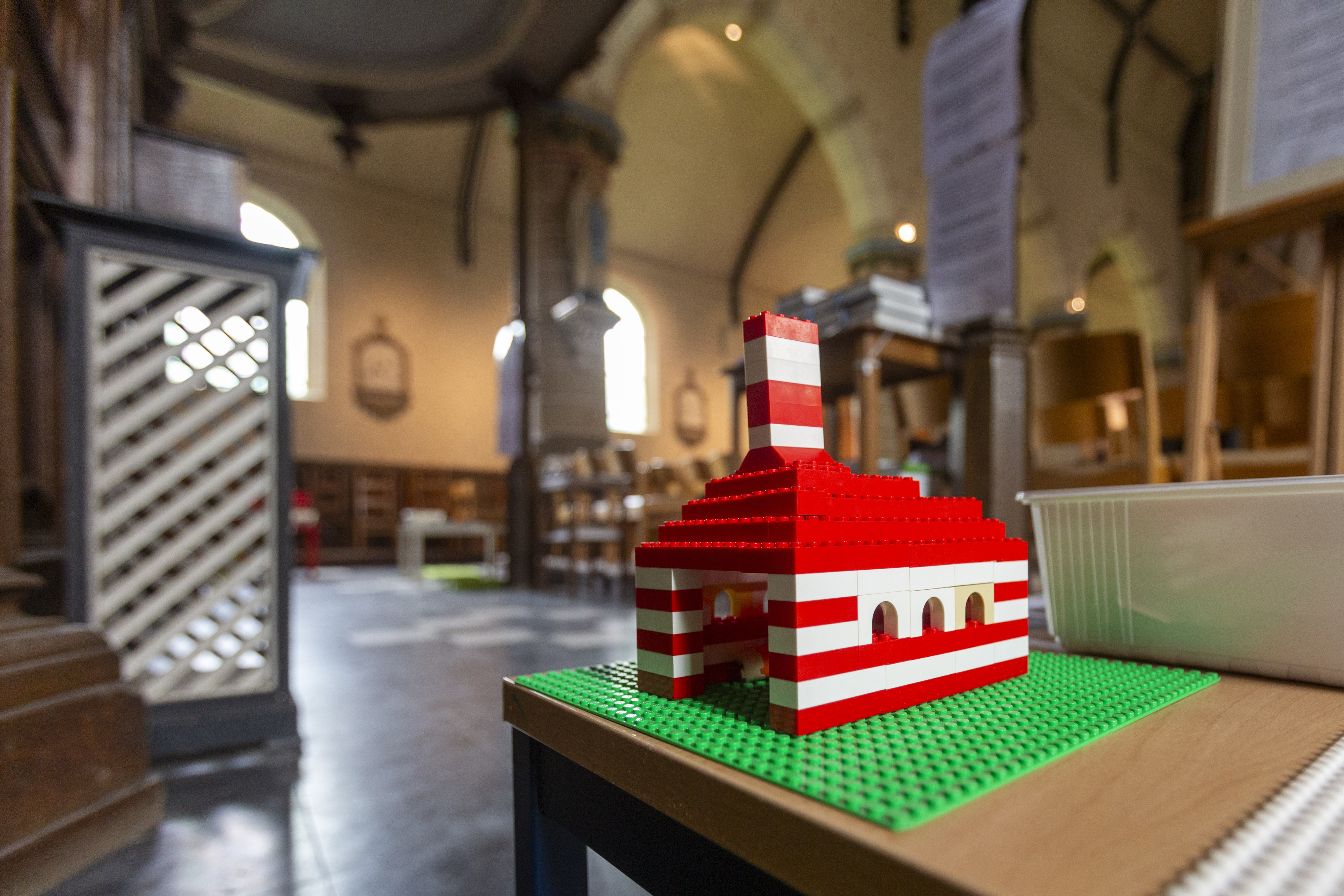 In Herentals konden kinderen aan de slag gaan met Lego-blokken. In Herentals konden kinderen aan de slag gaan met Lego-blokken.