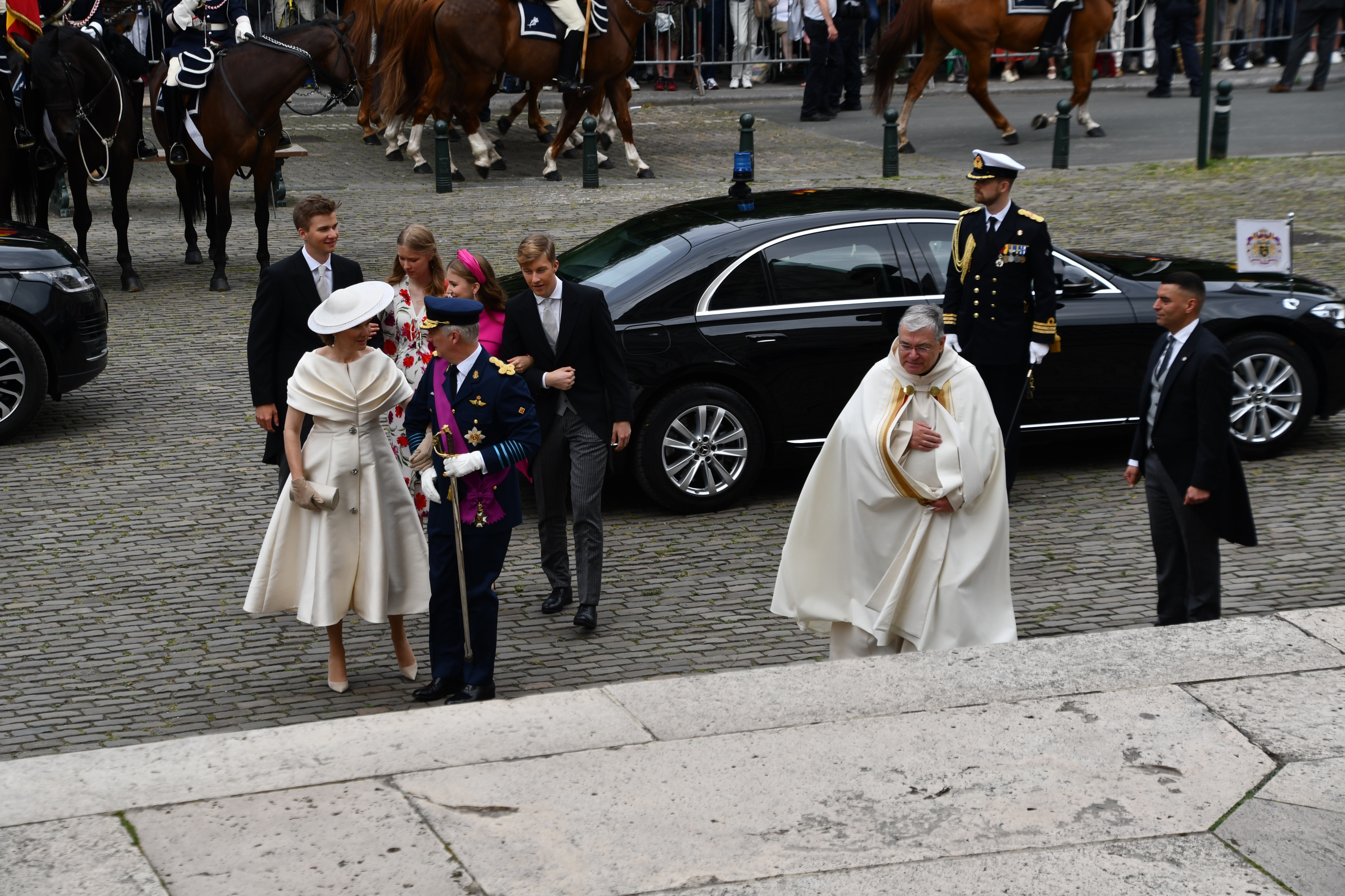 Het Te Deum is het traditionele begin van de 21 juli-vieringen.