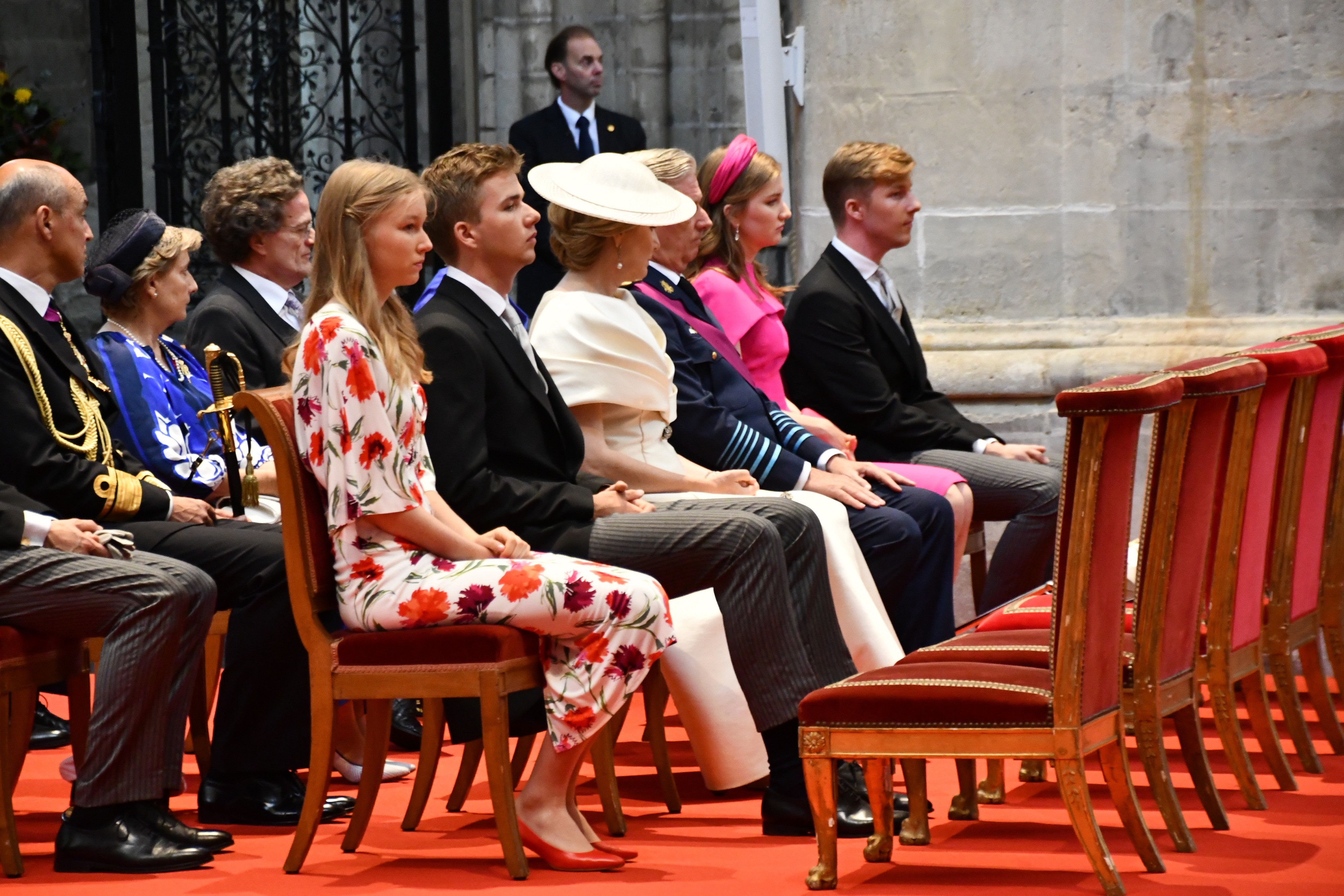 Het Te Deum is het traditionele begin van de 21 juli-vieringen.