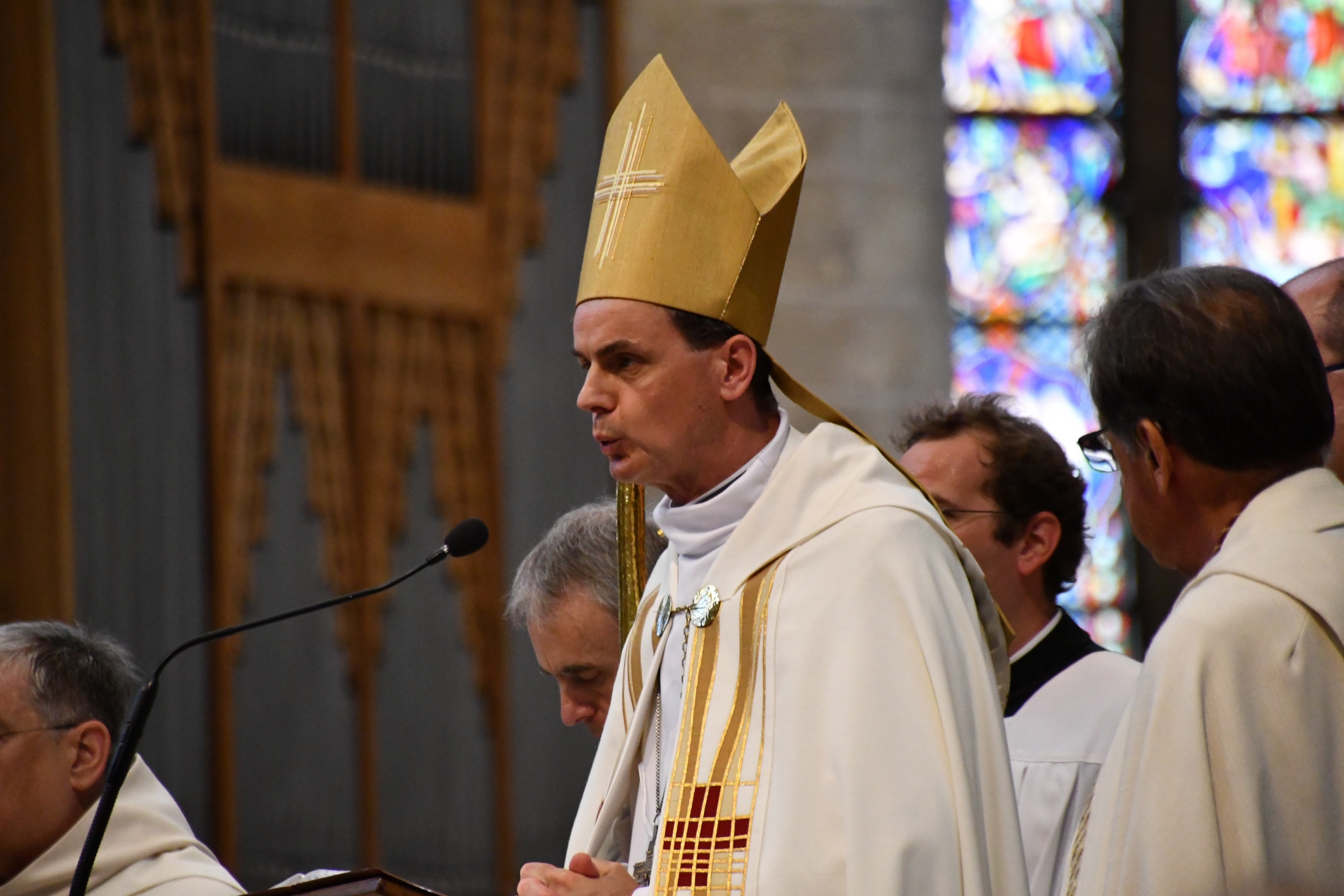 Het Te Deum is het traditionele begin van de 21 juli-vieringen.