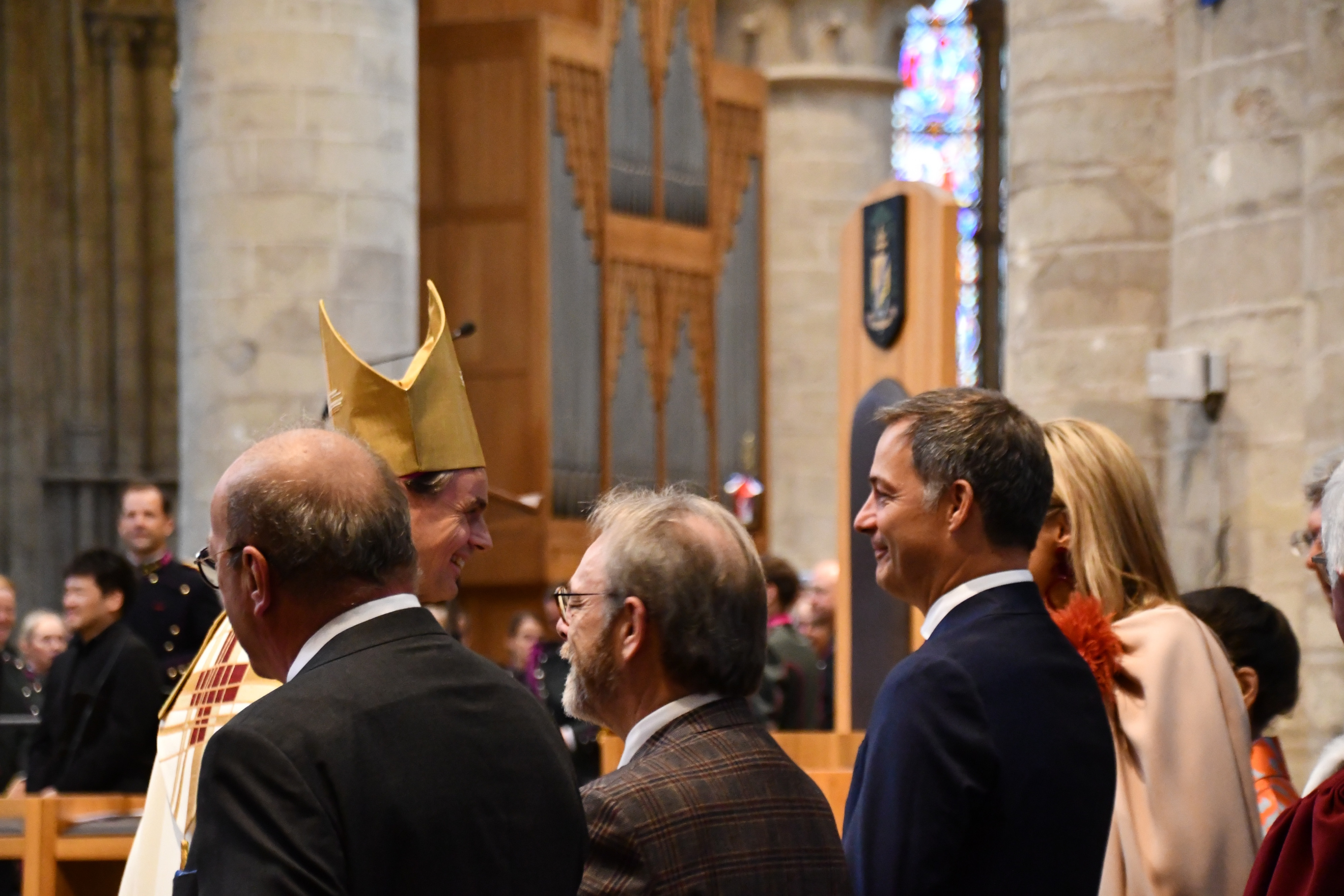 Het Te Deum is het traditionele begin van de 21 juli-vieringen.
