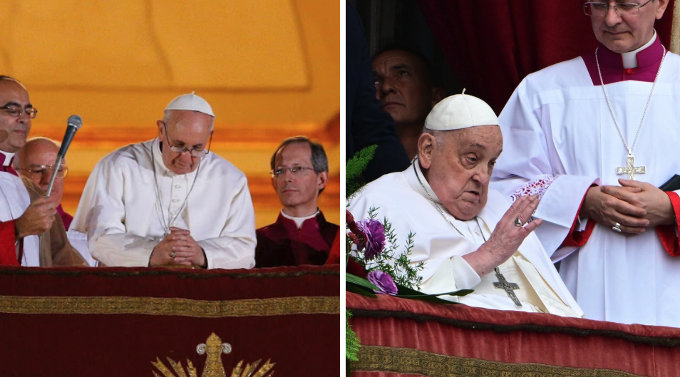 Paus Franciscus: van zijn ontwapenende voorstelling op 13 maart 2013 tot zijn laatste publieke verschijning op Pasen 2025. Paus Franciscus: van zijn ontwapenende voorstelling op 13 maart 2013 tot zijn laatste publieke verschijning op Pasen 2025.