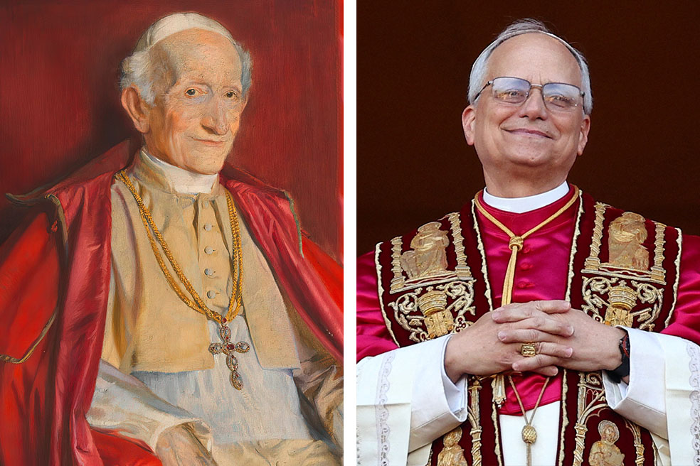 Leo XIII en Leo XIV Leo XIII en Leo XIV