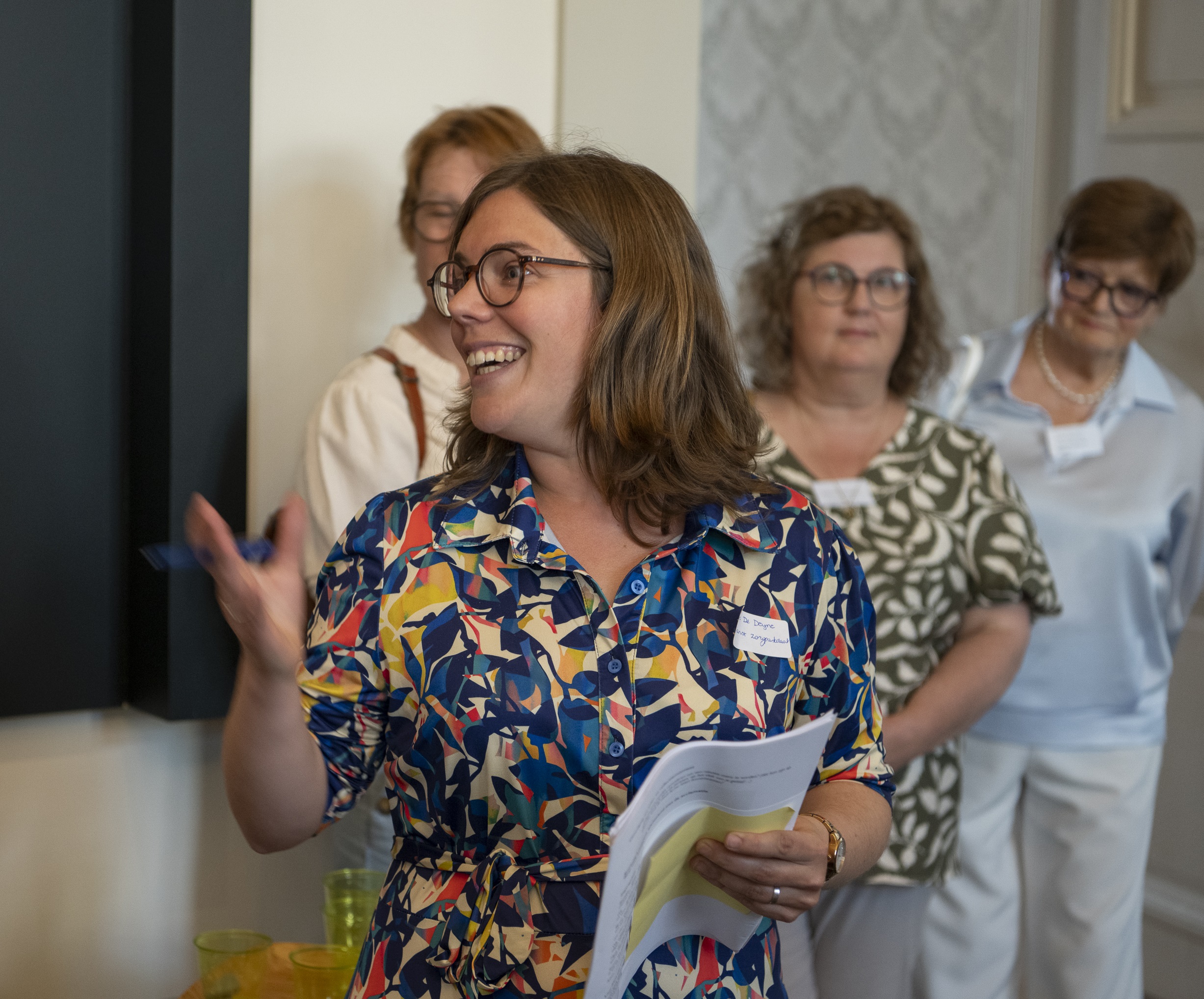 Ilse De Deyne van de Dienst zorgpastoraat