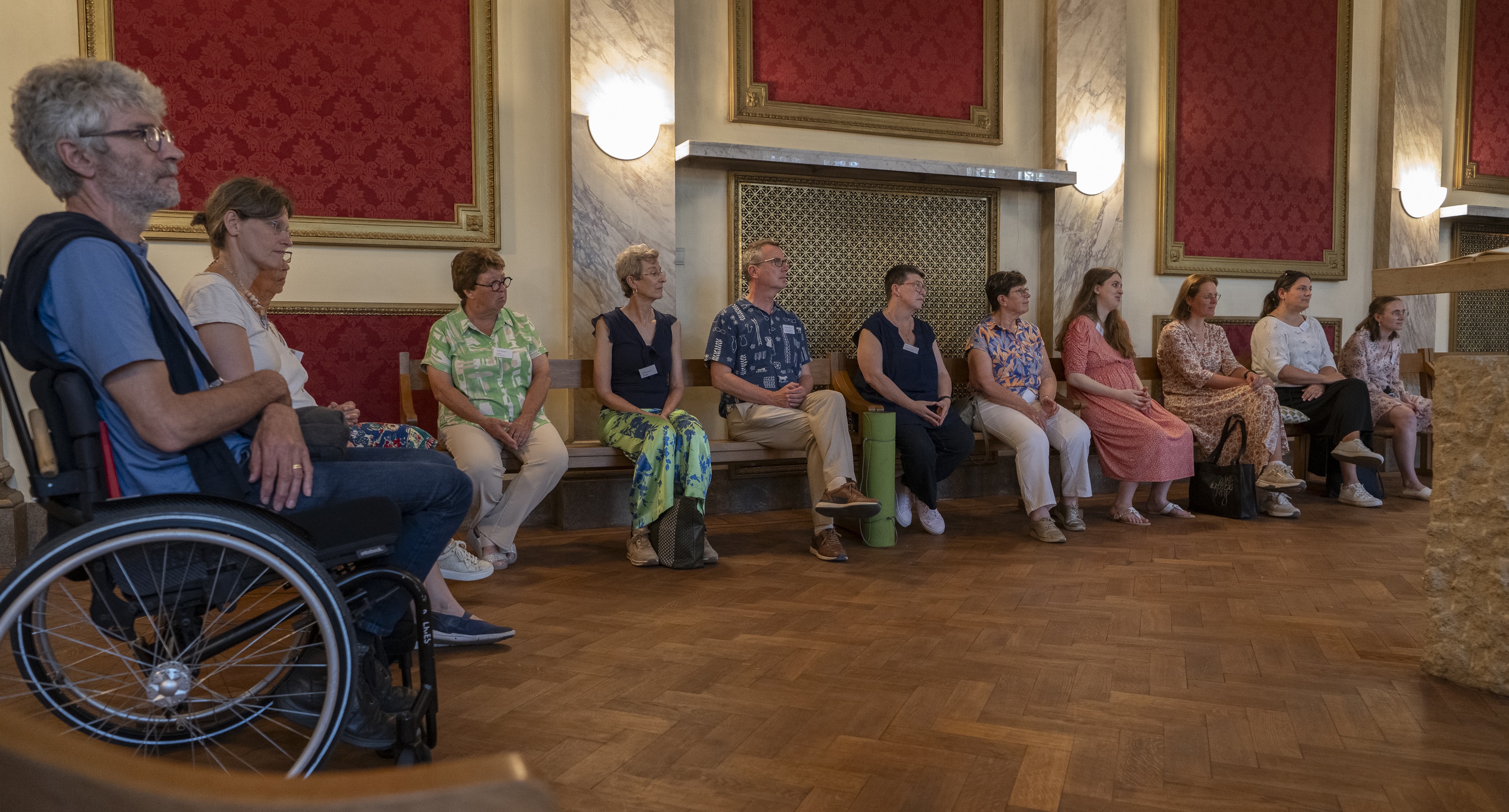 In de kapel van het Bisschopshuis leren de zorgpastores ademen