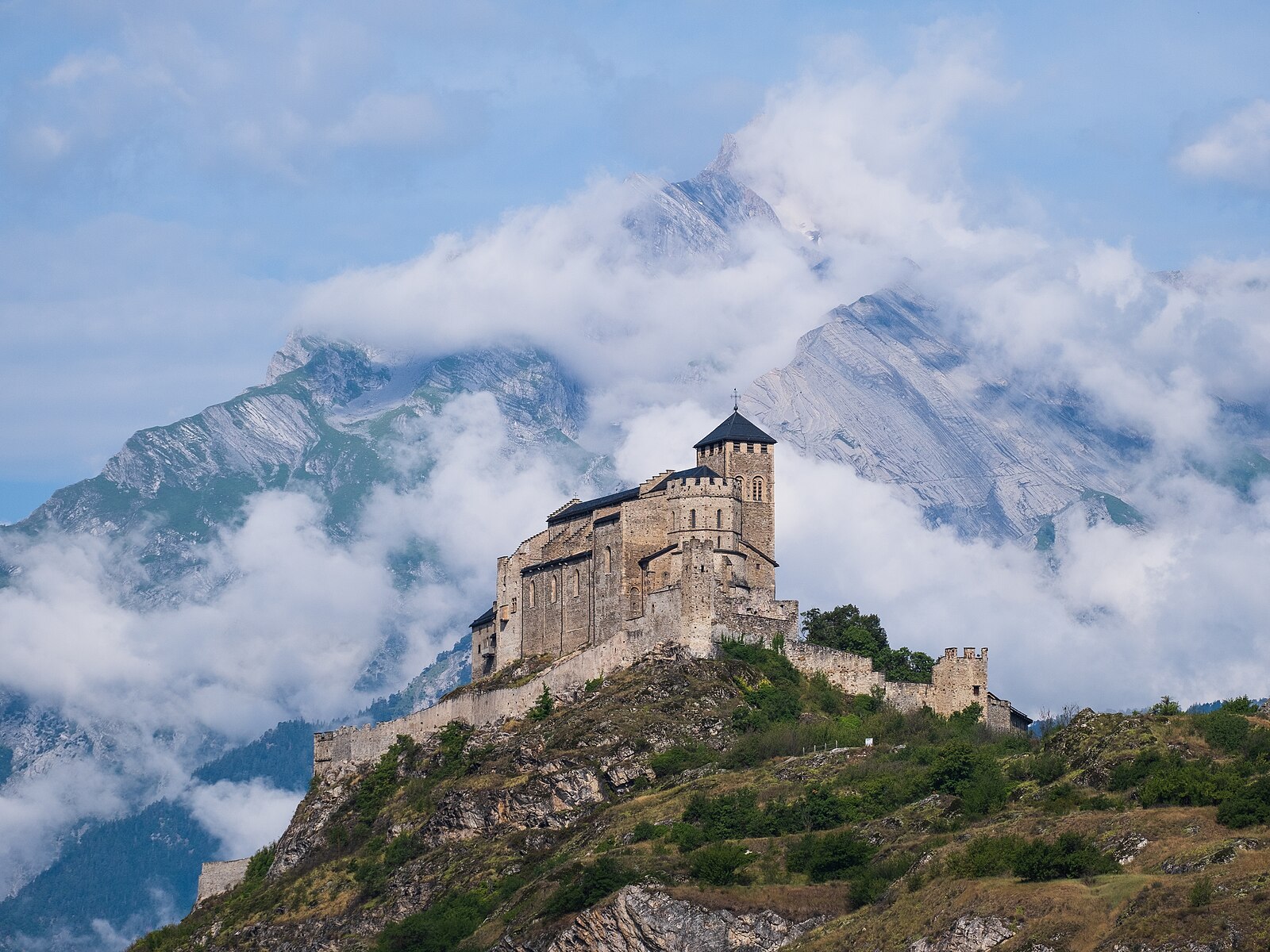 Basilique de Valère, Sion, Zwitserland