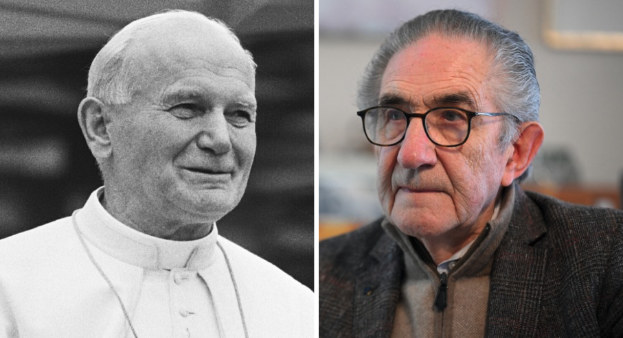 Paus Johannes Paulus II bemoeide zich volgens Willy Claes met wapenhandel.