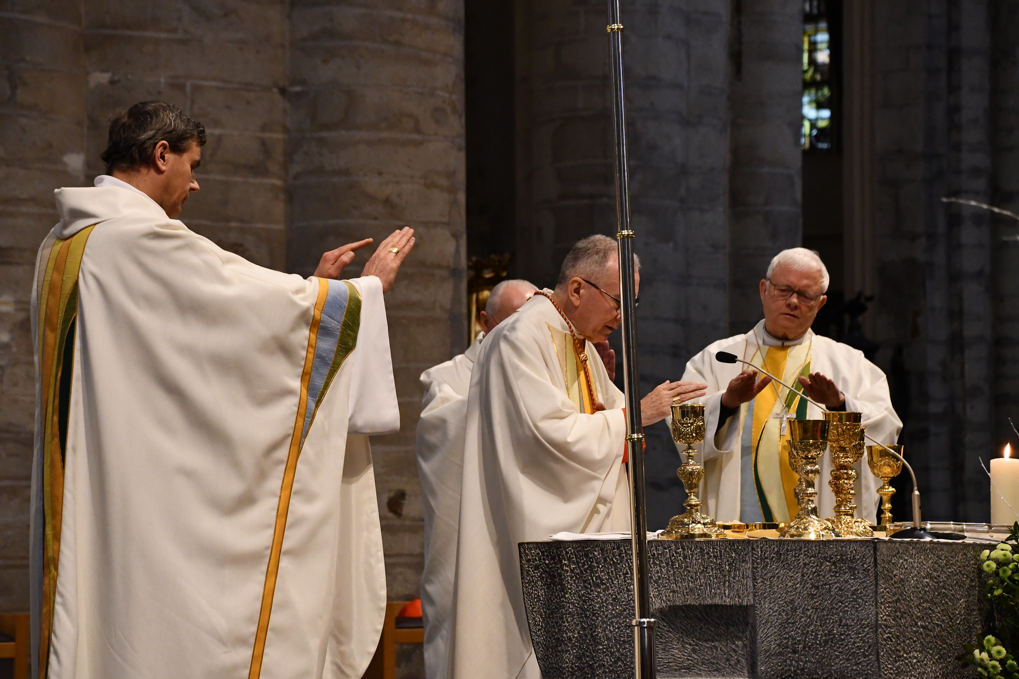 Het jubileumjaar Gudula26 ging van start met een pontificale mis in de Sint-Michiels- en Sint-Goedelekathedraal.