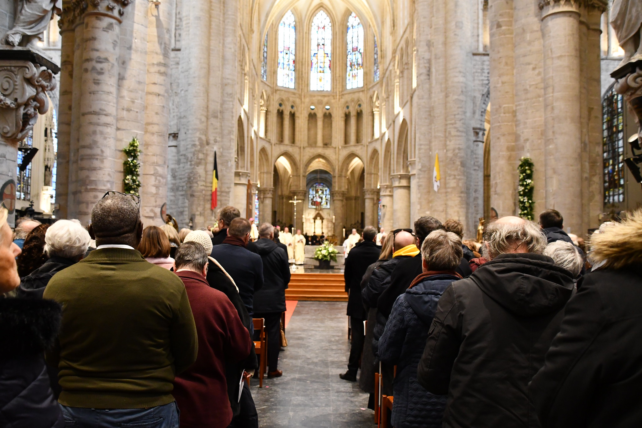 Het jubileumjaar Gudula26 ging van start met een pontificale mis in de Sint-Michiels- en Sint-Goedelekathedraal.