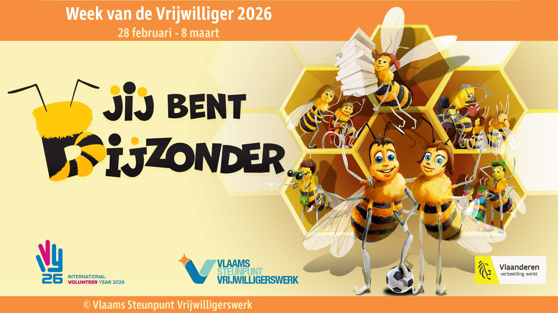 Week van de Vrijwilliger: Jij bent BIJzonder!