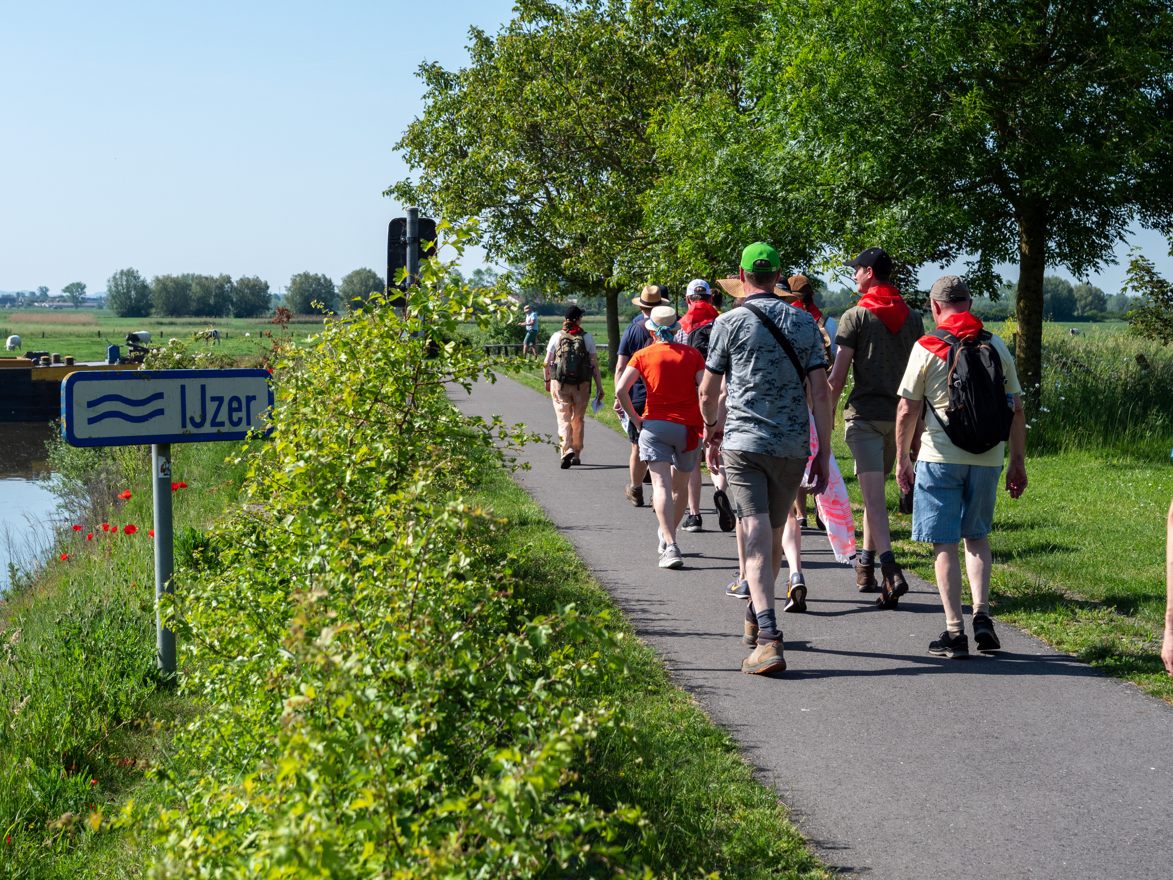 Op pad langs de IJzer