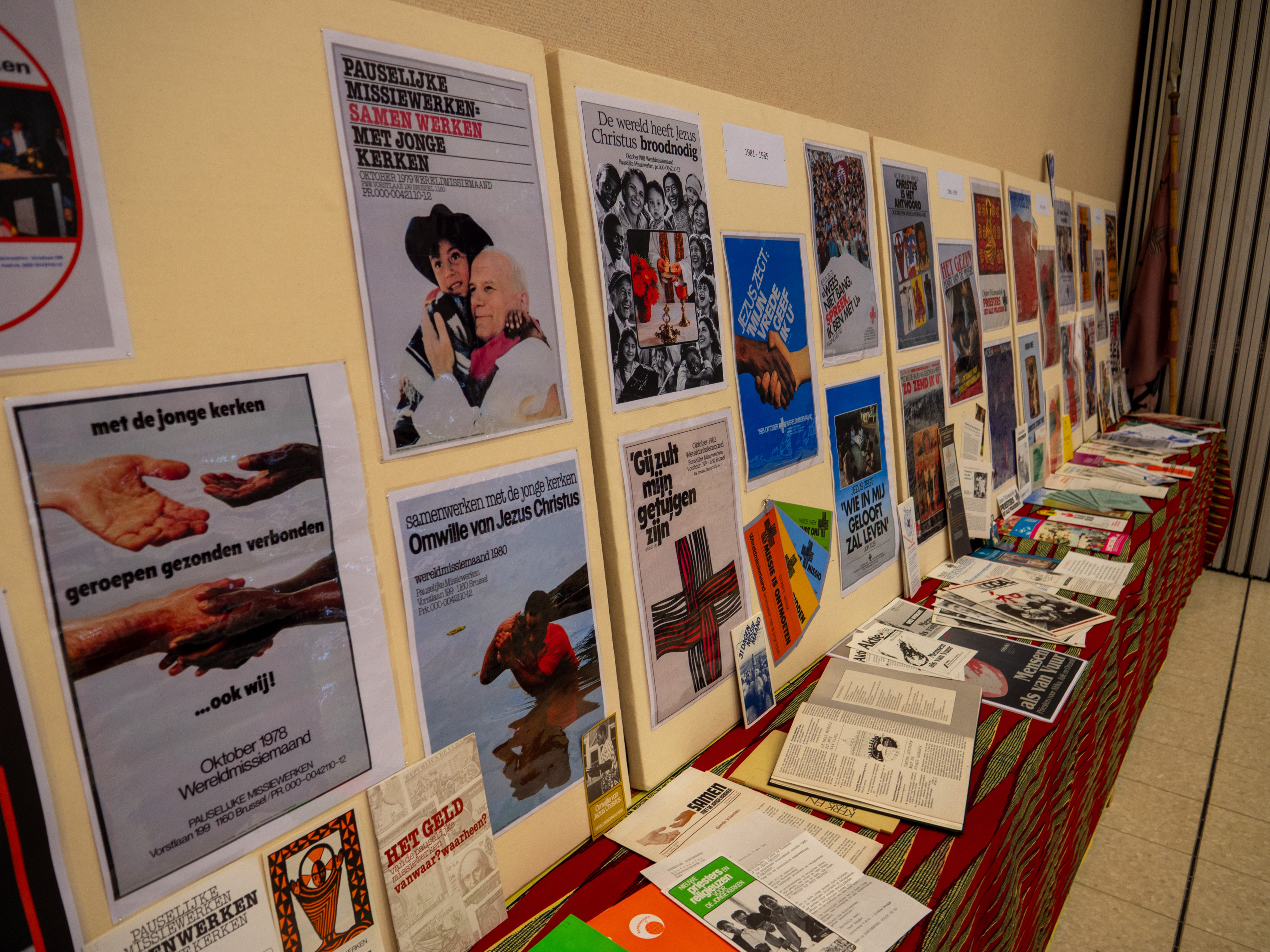 Tentoonstelling 100 jaar Missiezondag