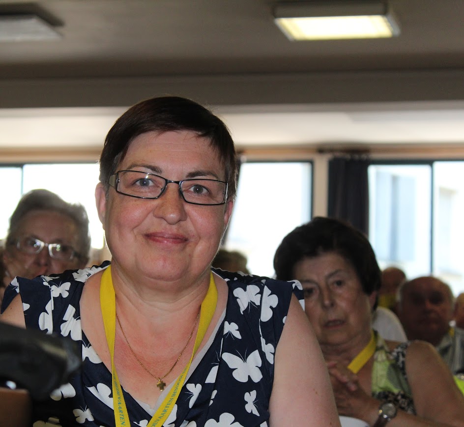 Josiane Degroote in Lourdes Josiane Degroote in Lourdes