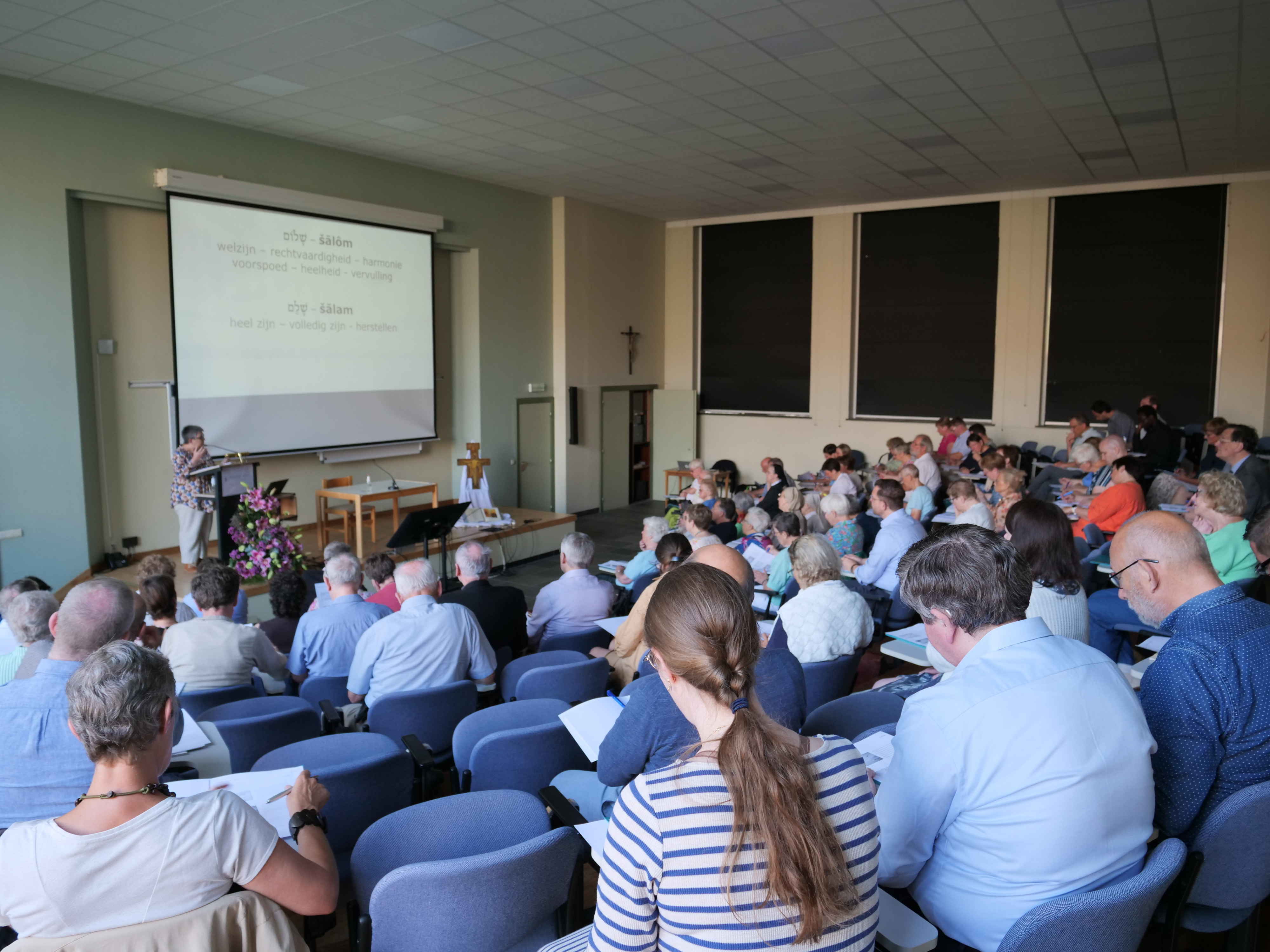 In de voormiddag nam Nadine Van Parys de aanwezigen op de julisessie mee naar het Oude Testament