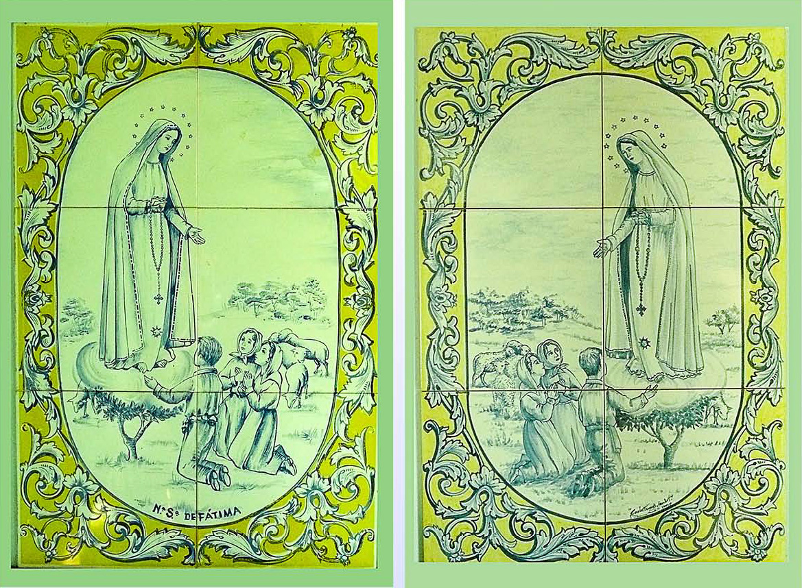 Gravures in de Fatimakapel