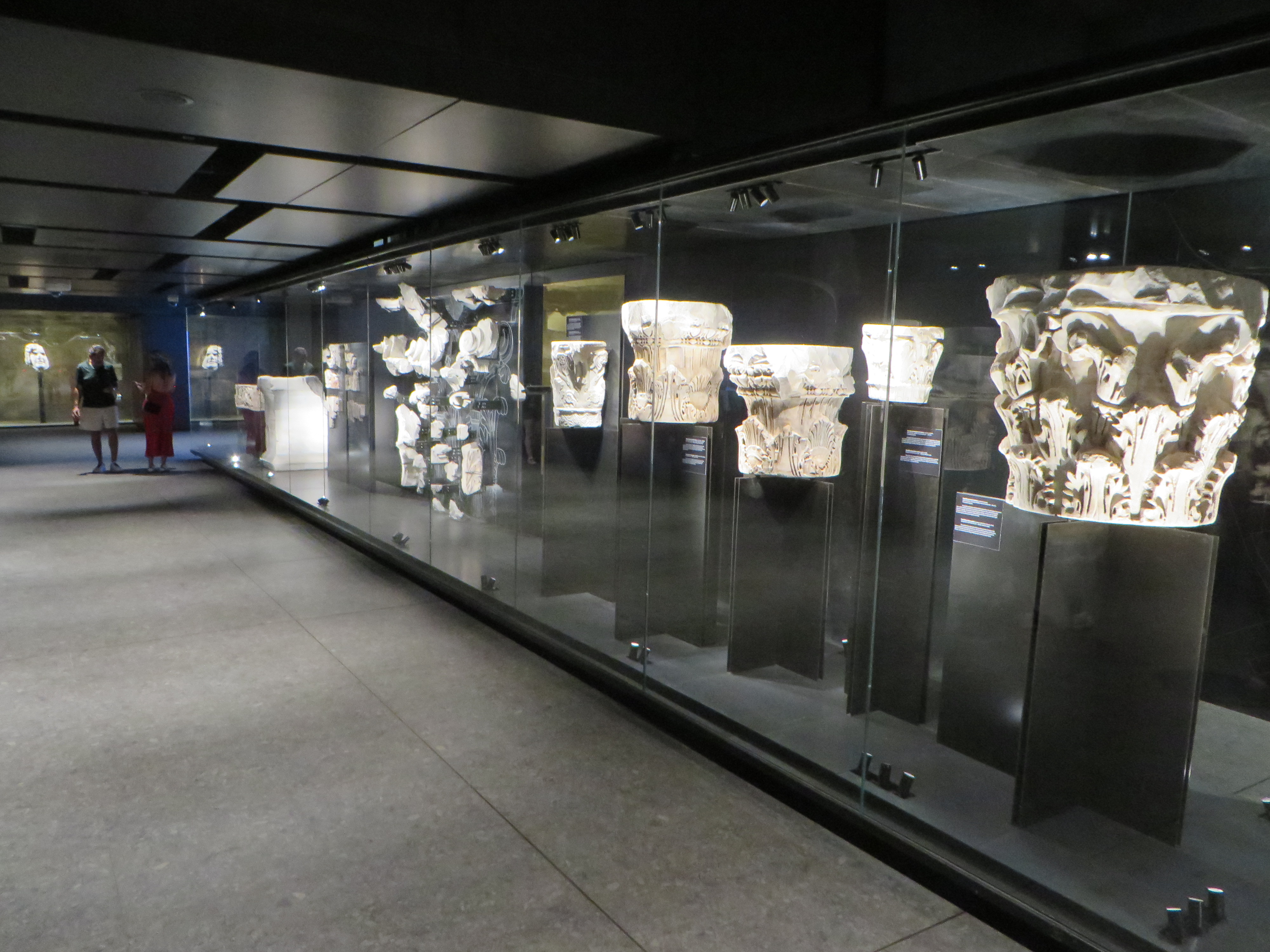 Het nieuwe metrostation aan het Colosseum is tegelijk een museum.
