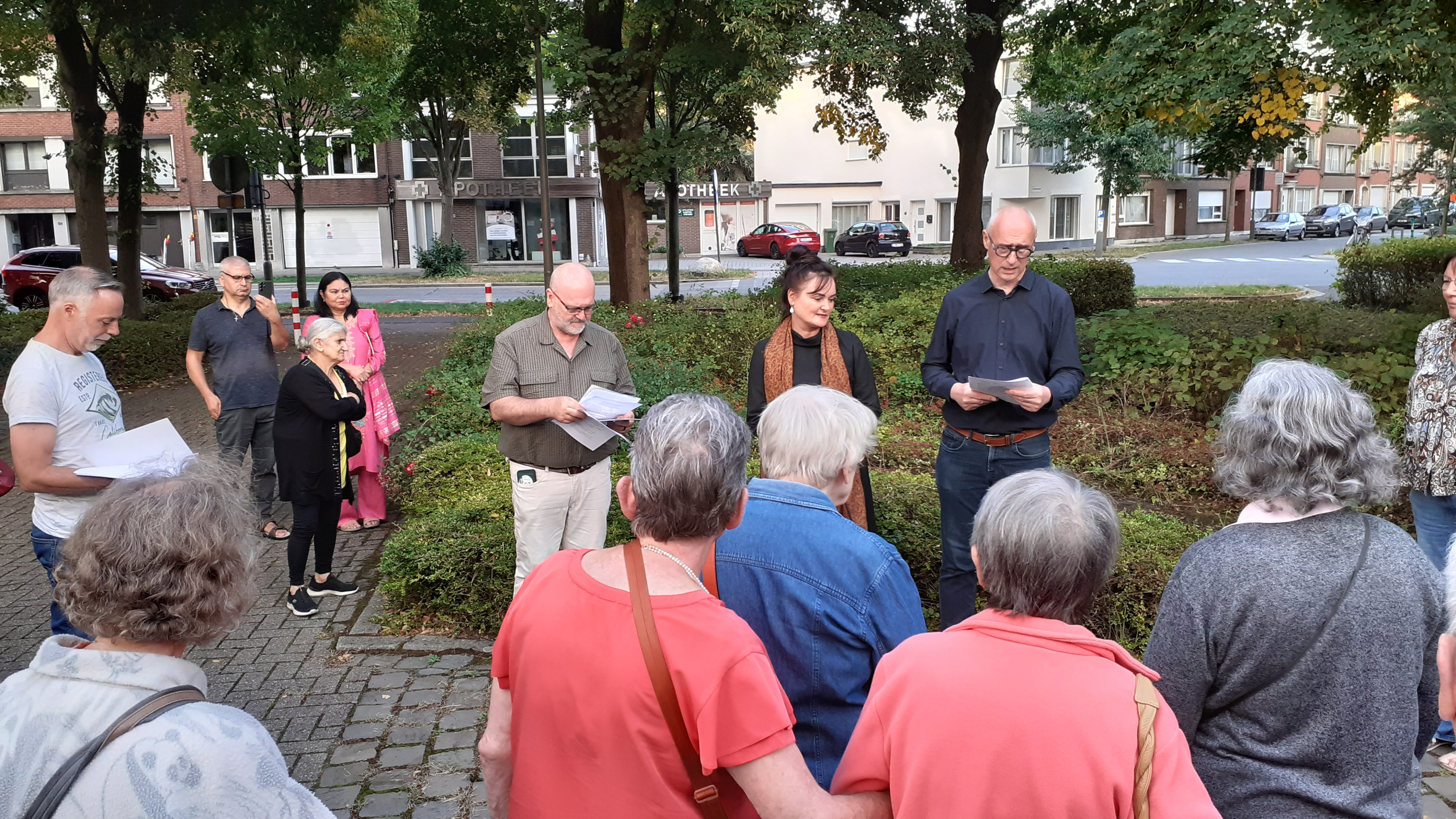 Verzamelen rond het plantgat