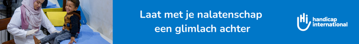 Laat met je nalatenschap een glimlach achter