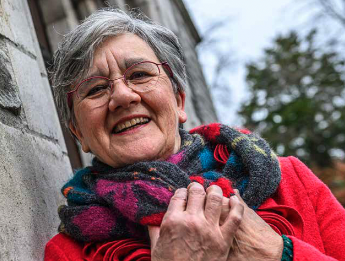 Heidi Verbruggen: ‘Men zegt weleens dat mensen op hun camino een ‘engel’ tegenkomen.' Heidi Verbruggen: ‘Men zegt weleens dat mensen op hun camino een ‘engel’ tegenkomen.'