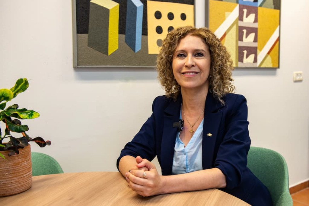 Professor Mouna Maroun, eerste Arabische, christelijke, vrouwelijke rector van de Universiteit van Haifa