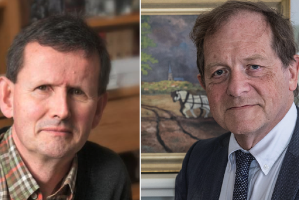 Nikolaas Sintobin en Rik Torfs.