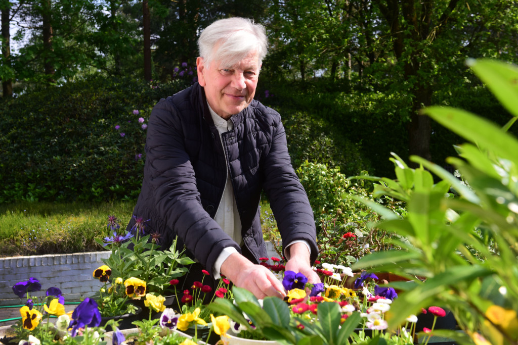 Paul Sas is een enthousiaste tuinier: ‘Hoofd, hart en handen gaan daar samen.’