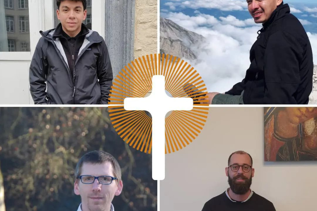 Van linksboven met de klok mee: José Miguel Alvarez, Gustavo Lezcano-Hernandez, Luciano Borghese en Patrick Bodart