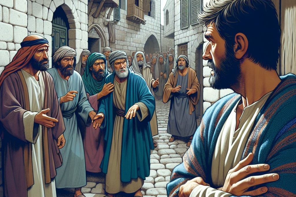 In Marcus 3,20-35 toont Jezus zich vrij van het nastreven van roem en goedkeuring
