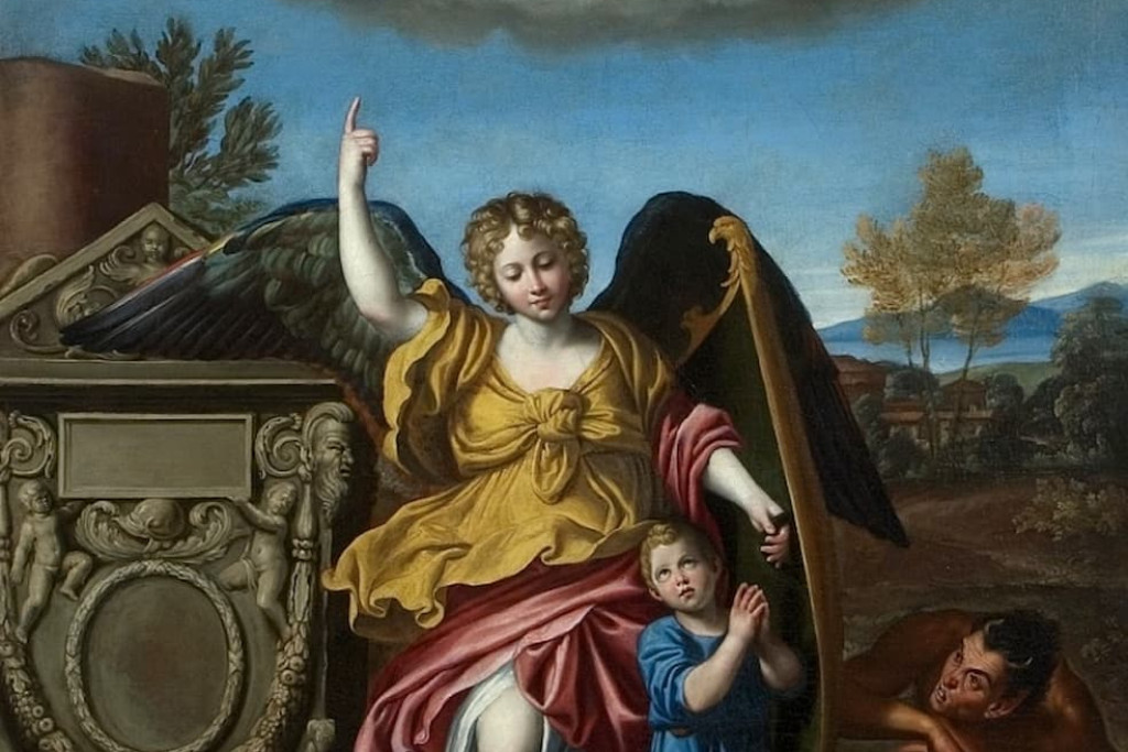 Beschermengel, Domenichino, ca. 1615-1641