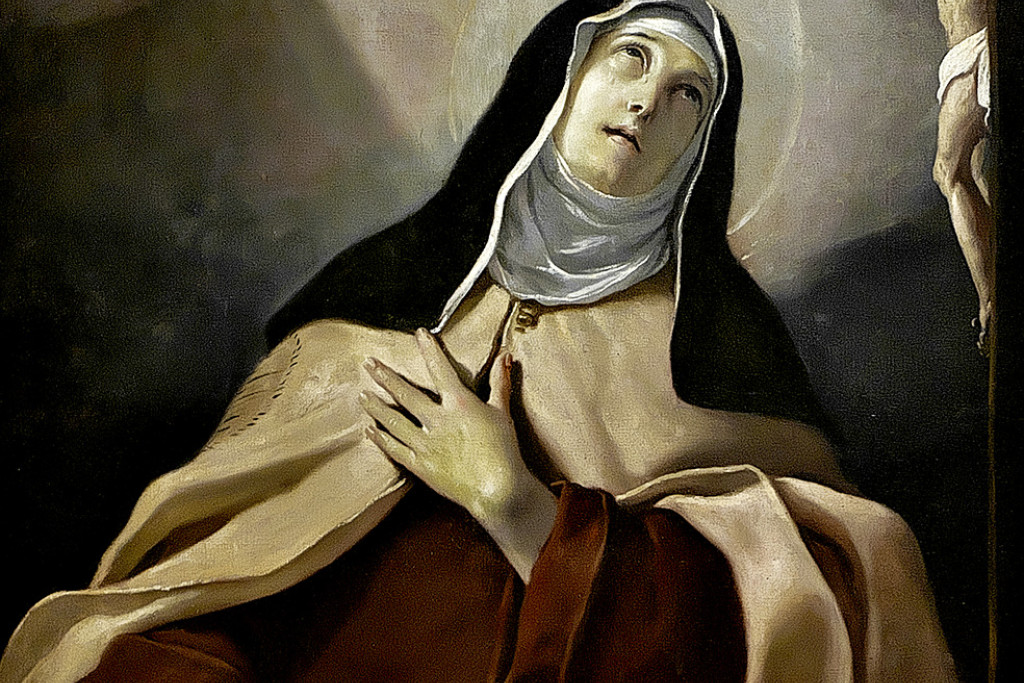 De heilige Teresa van Jezus (Teresa van Avila) door Mattia Preti, ca. 1660-1665 