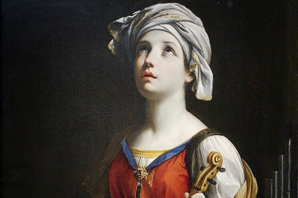 De heilige Cecilia, door Guido Reni (1603).