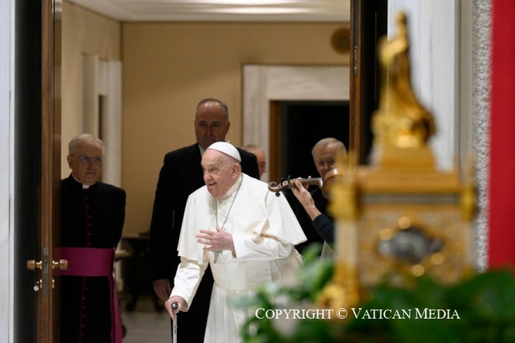 Paus Franciscus_audiencie 18 dec 2024