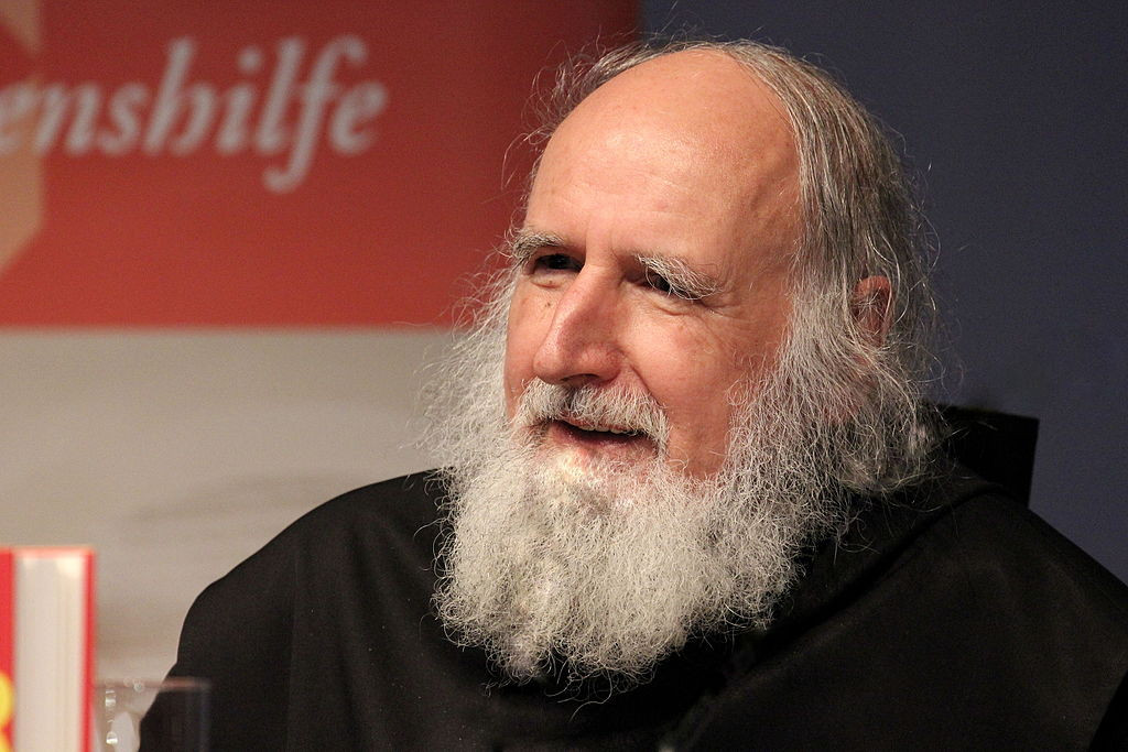 Anselm Grün op de Frankfurter Buchmesse in 2015 Anselm Grün op de Frankfurter Buchmesse in 2015
