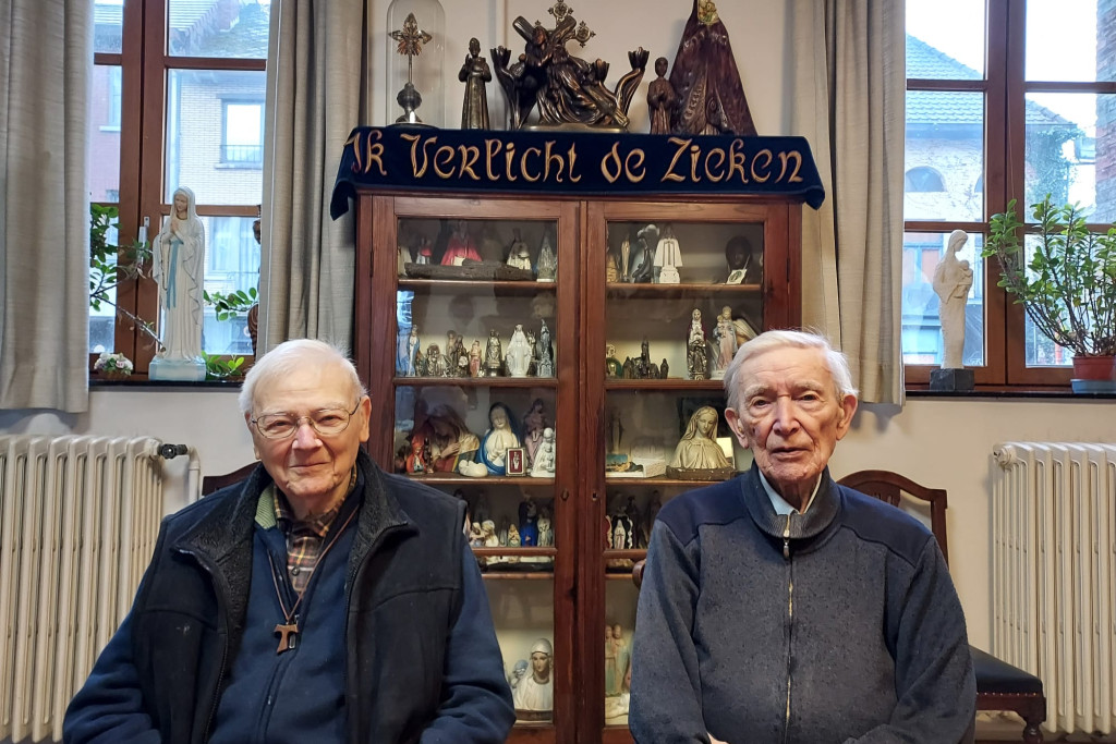 Minderbroeders Jozef en Alfons vieren binnenkort hun 100ste verjaardag