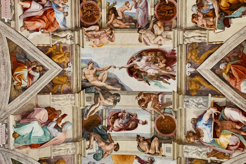 Plafond van de Sixtijnse kapel