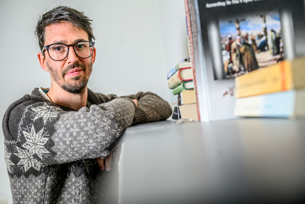 Tim Brys. Tim Brys portret.
