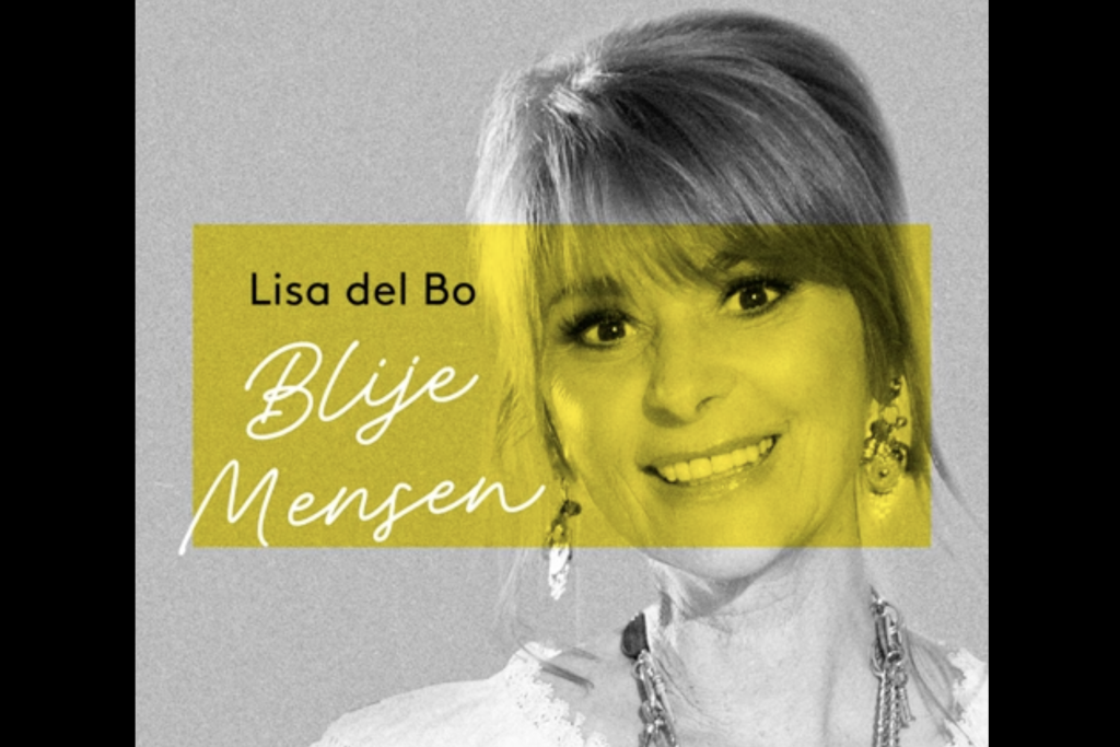 De cover van Lisa del Bo's nieuwe single 'Blije Mensen'.