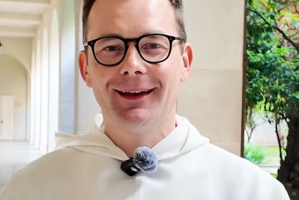 Dominicaan Robert Mehlhart, rector van het Pauselijk Instituut voor Gewijde Muziek
