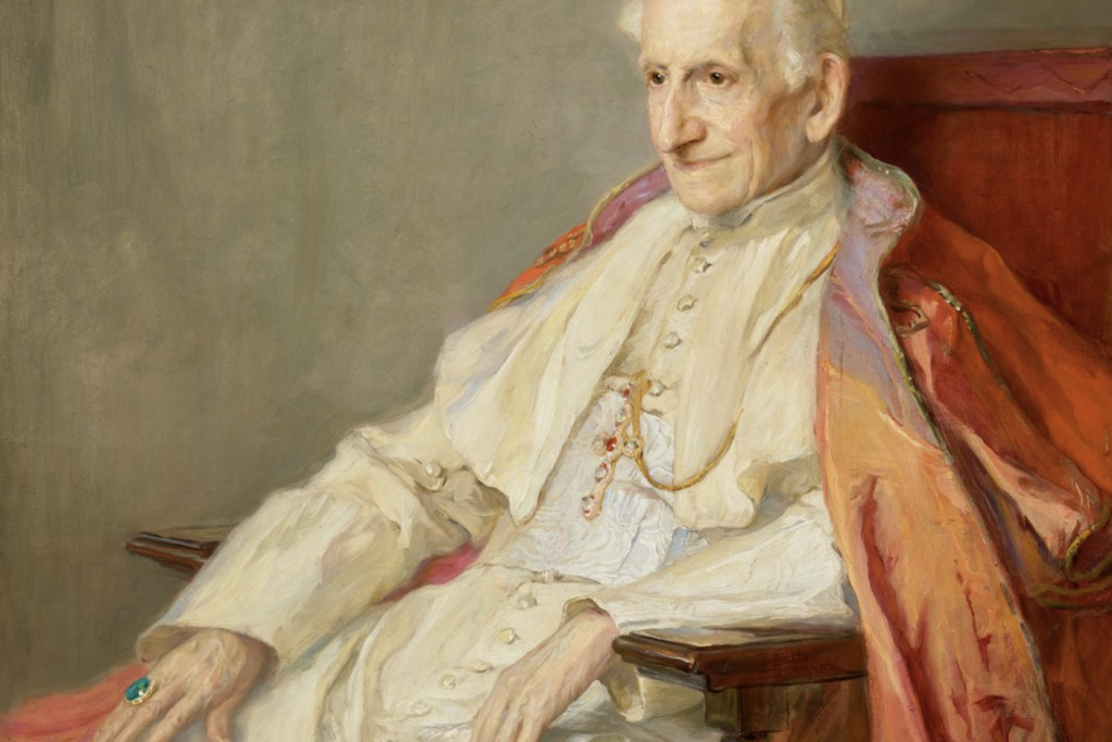 Leo XIII werd vooral bekend door zijn encycliek ‘Rerum Novarum’.