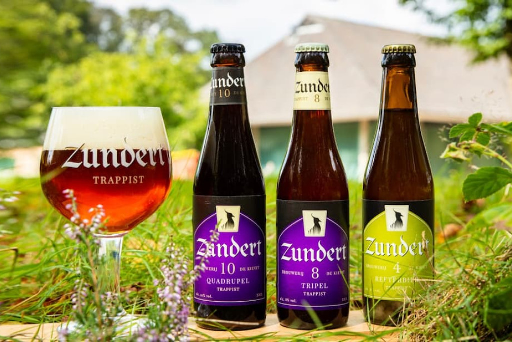 Trappistenbrouwerij De Kievit van Abdij Maria Toevlucht brouwde drie bieren: Zundert 4, 8 en 10