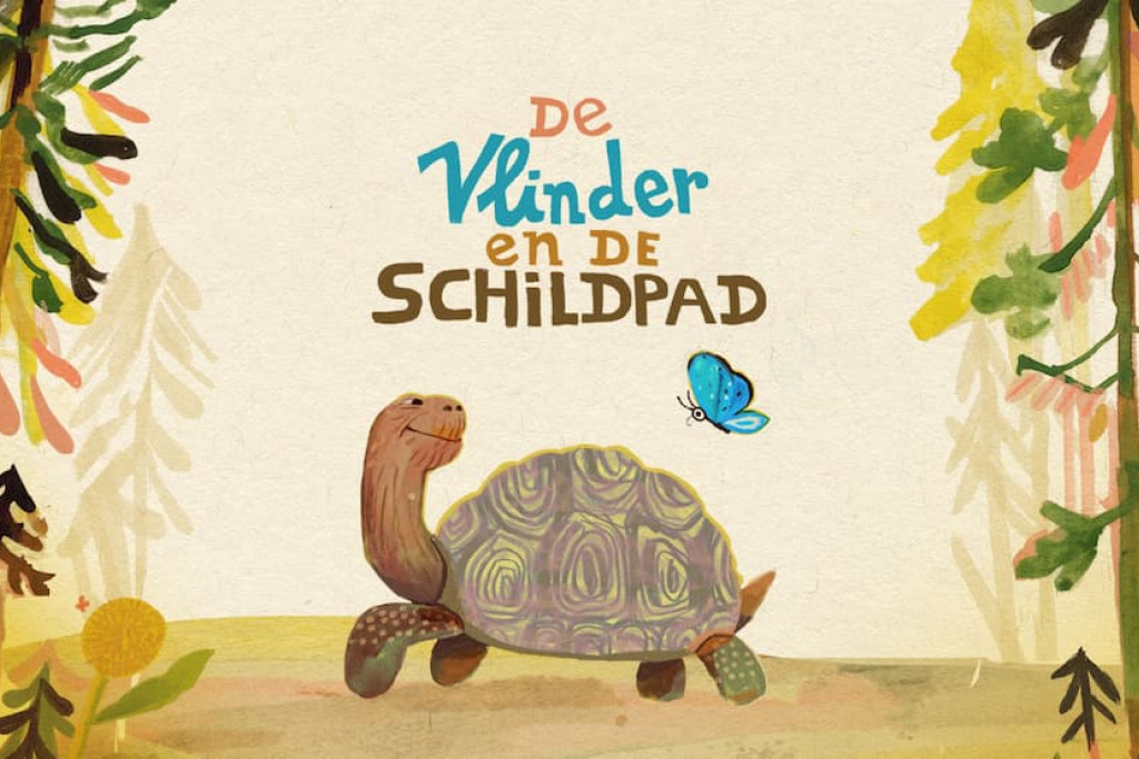 Het luisterverhaal 'De vlinder en de schildpad' geeft voor kinderen en volwassenen taal aan de vele gevoelens rond de dood