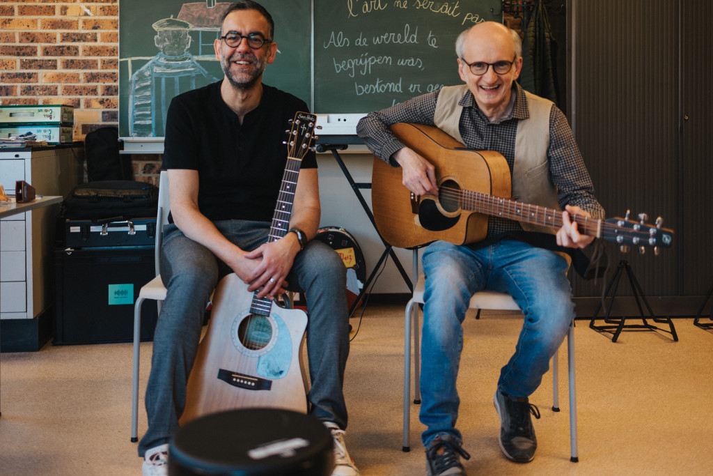 Bart Bekker en Jan Vanwinckel vormen al 25 jaar een muzikaal duo.