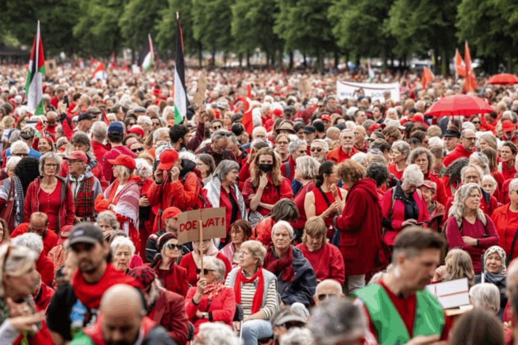 De mars vertrekt op zondag 15 juni om 14 uur aan Brussel-Noord