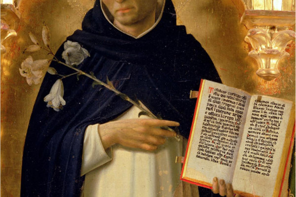 Dominicus Guzmán, geschilderd door Fra Angelico.