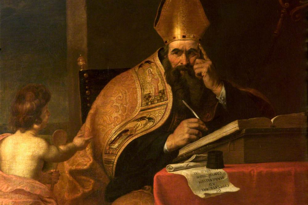 The Four Doctors of the Western Church, Saint Augustine of Hippo (354–430)