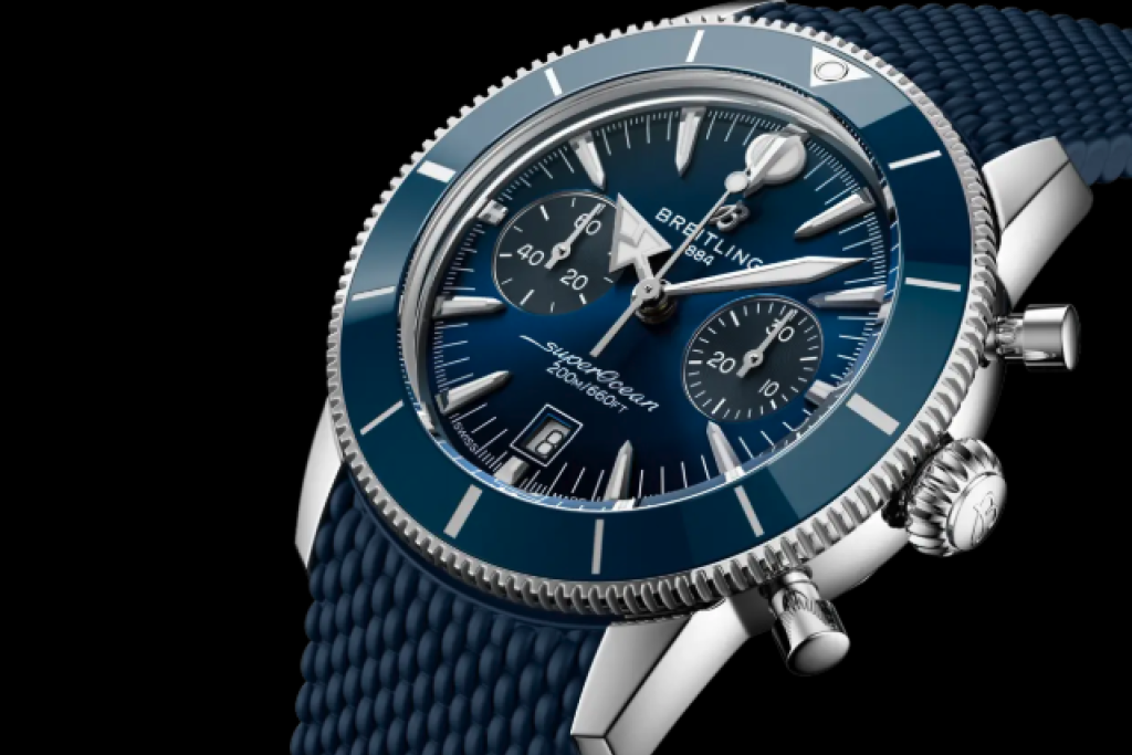 Een dief probeerde een topmodel van Breitling te kopen met geld van een klooster. (Model ter illustratie.)